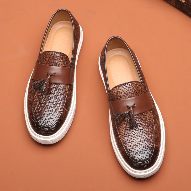 Eleganza Tassel Loafers Ash & Harbor