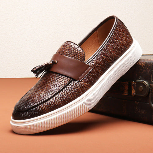 Eleganza Tassel Loafers Ash & Harbor