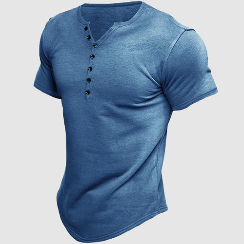 Felix Grant Boss Henley T-Shirt Ash & Harbor