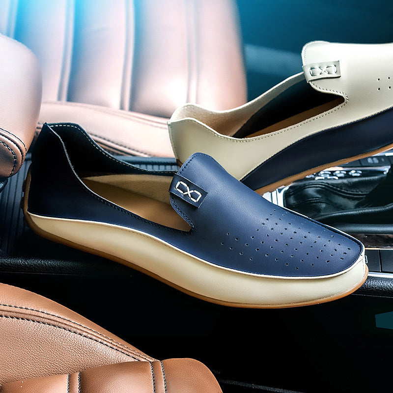 Felix Grant Roma Driving Loafers Ash & Harbor