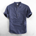 Felix Grant Striped Cotton Shirt Ash & Harbor