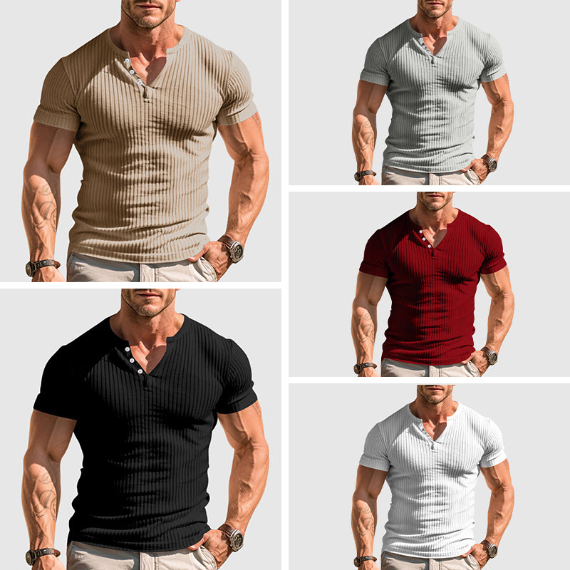 Felix Grant Urban Henley Shirt Ash & Harbor