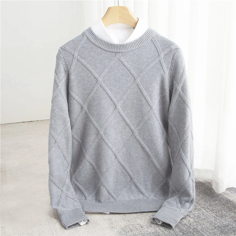 François Blanchet Premium Cashmere Sweater Ash & Harbor