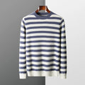 François Blanchet Striped Cashmere Sweater Ash & Harbor