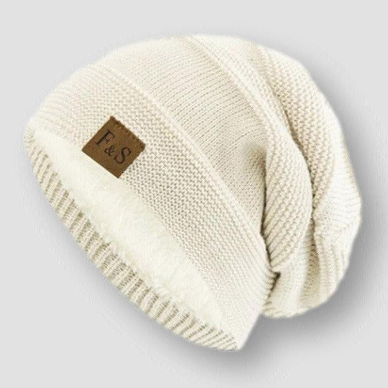 Frost & Stitch Fleece Knit Beanie Cole Hampton
