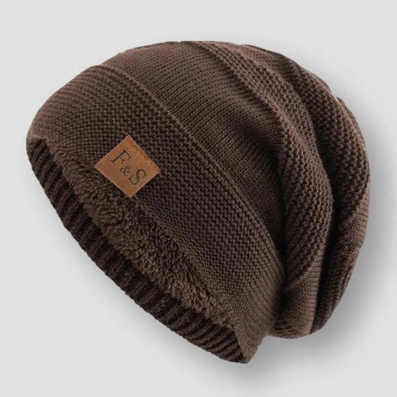 Frost & Stitch Fleece Knit Beanie Cole Hampton