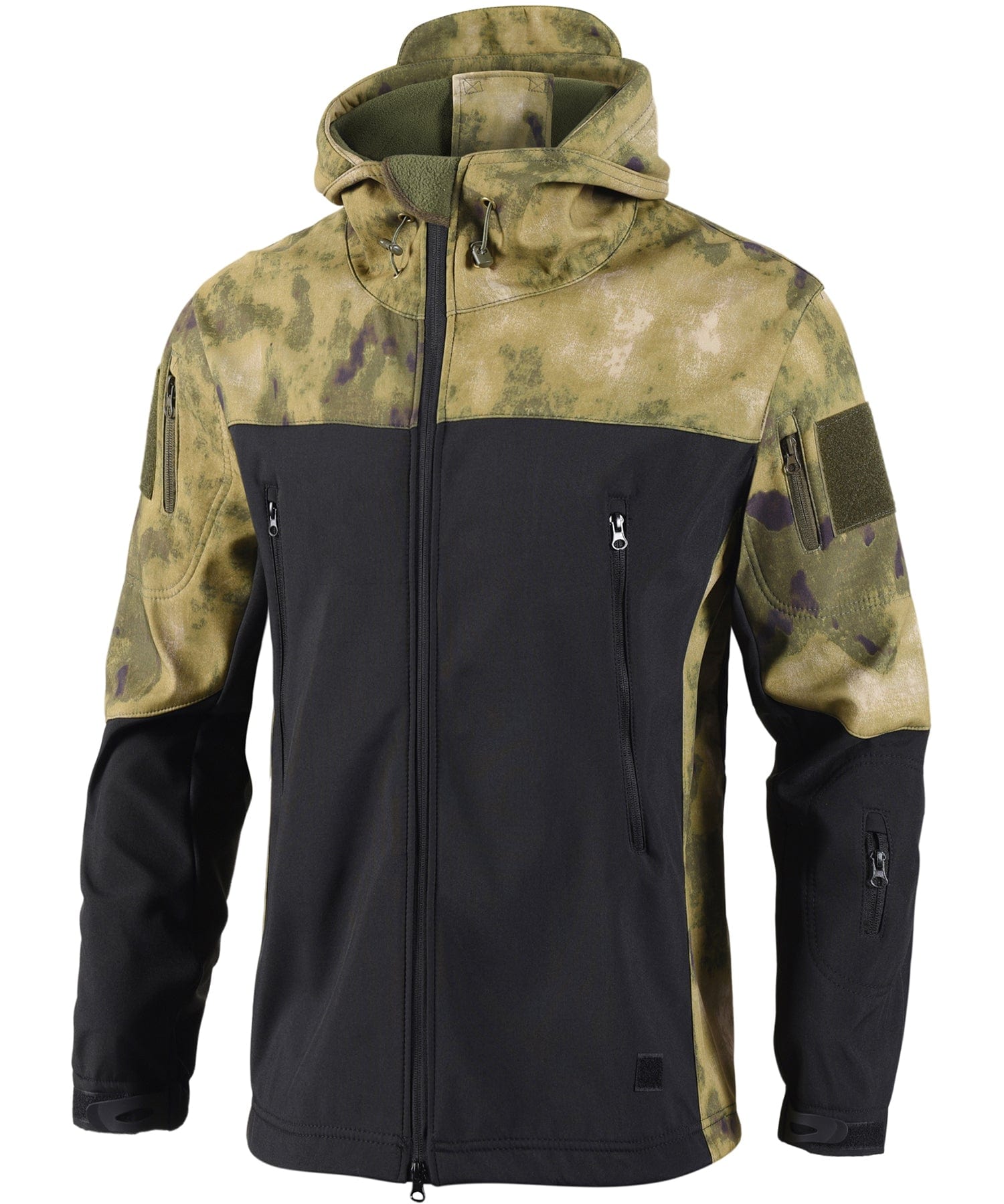 Elemental Tactical Jacket – Men's Wind-Resistant Softshell – Warm Outdoor Cole Hampton