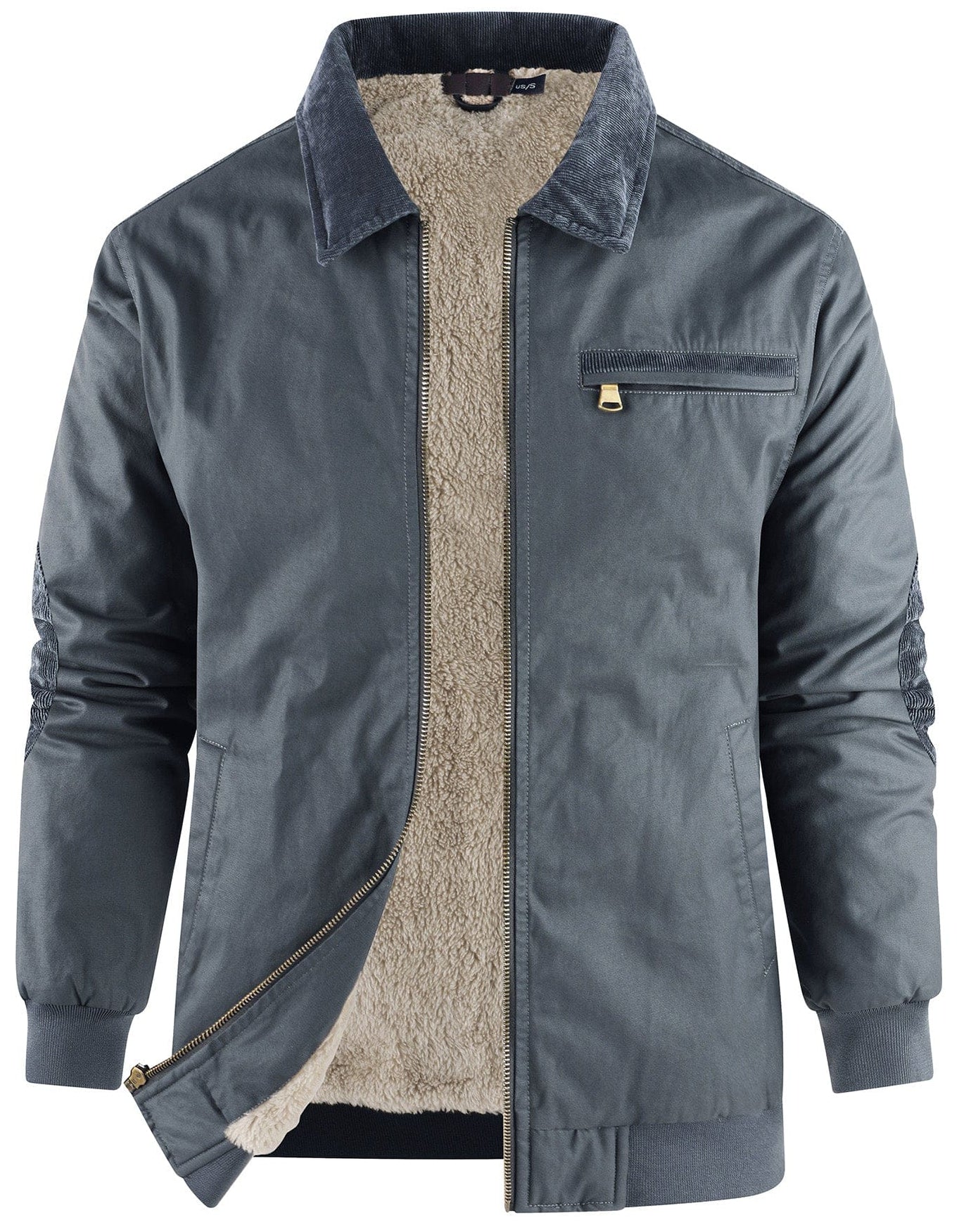 Valebrook Jacket – Men's Fleece-Lined Bomber Jacket – Warm Winter Cole Hampton