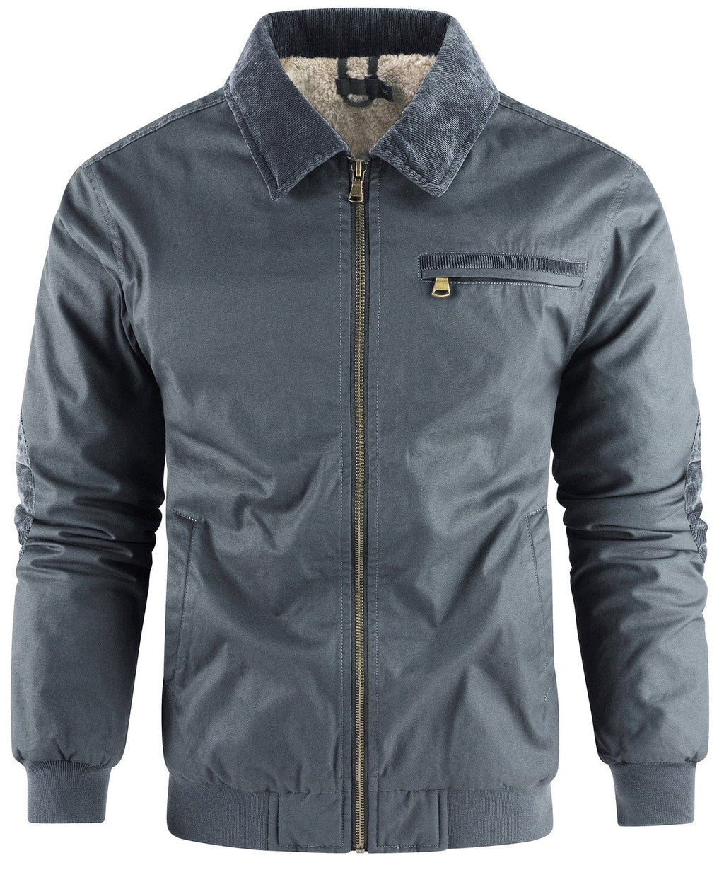 Valebrook Jacket – Men's Fleece-Lined Bomber Jacket – Warm Winter Cole Hampton