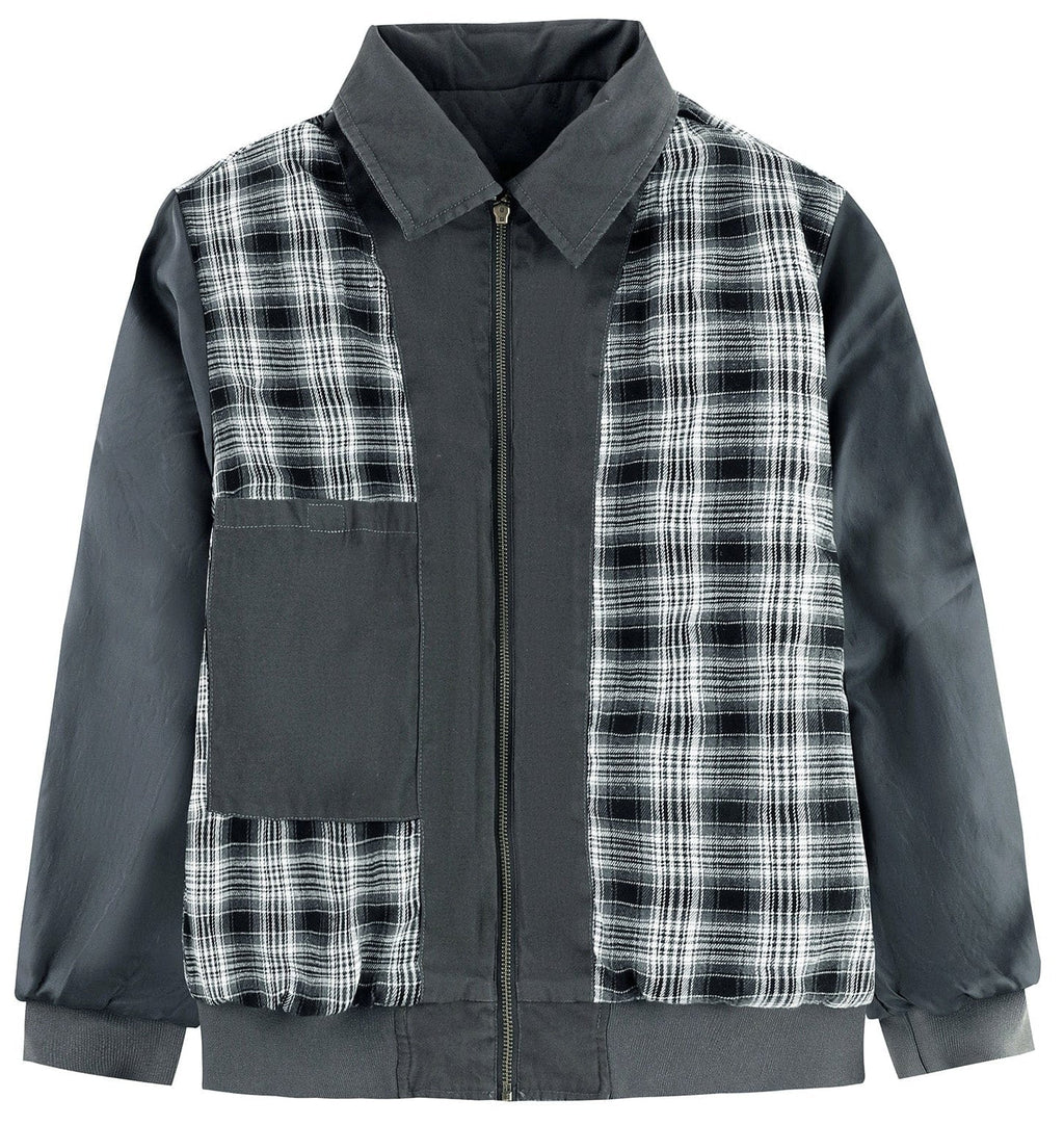 Diamond Quilt Jacket – Men's Quilted Bomber Jacket – Corduroy Collar Cole Hampton