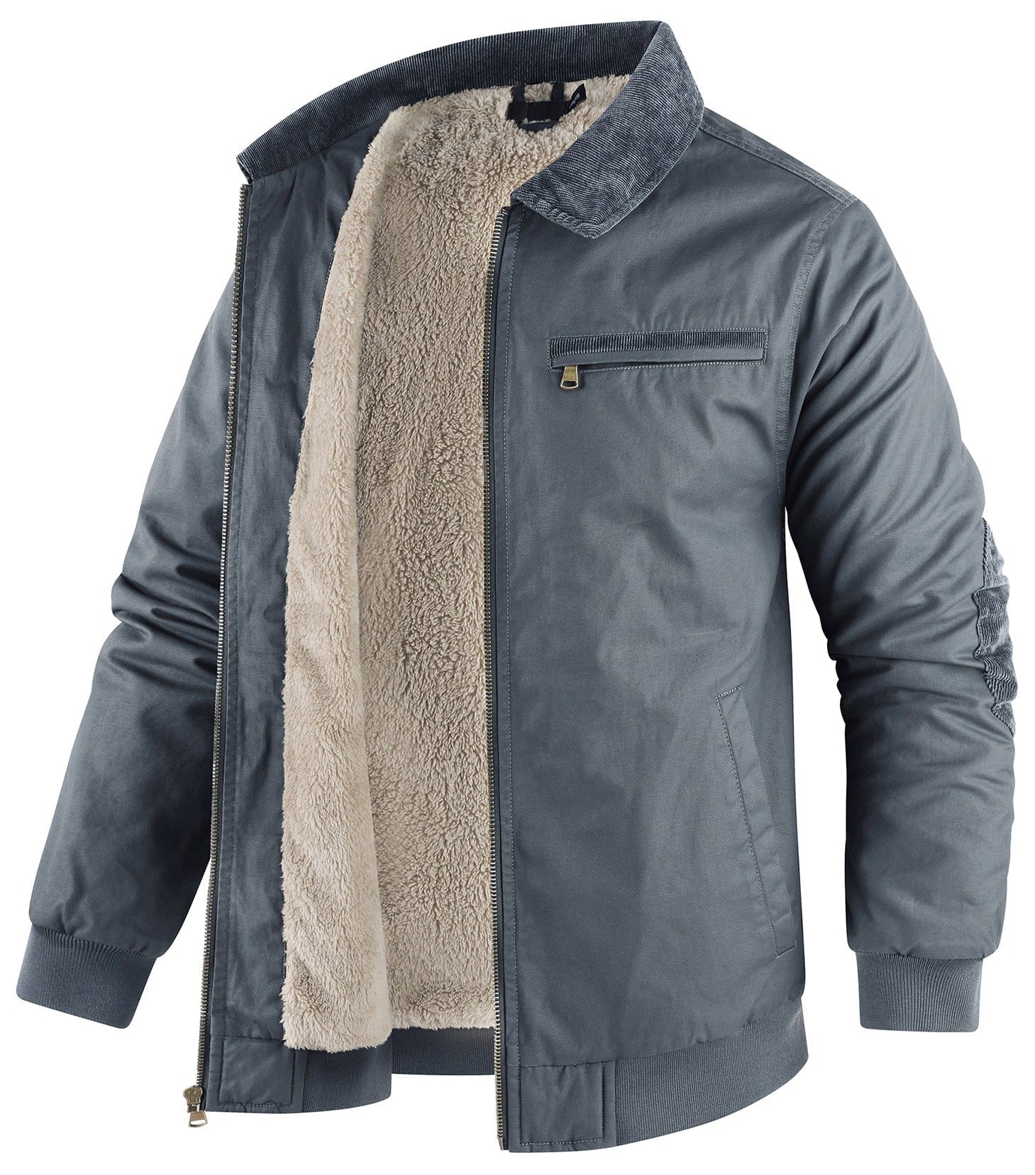 Valebrook Jacket – Men's Fleece-Lined Bomber Jacket – Warm Winter Cole Hampton
