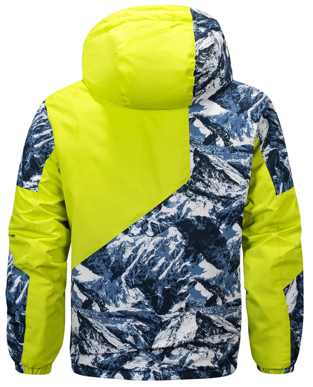 Frost Peak Jacket – Men's Insulated Winter Jacket – Glacier Print Puffer Cole Hampton
