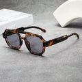 Geometric Navigator Sunglasses with Tinted Lenses Cole Hampton