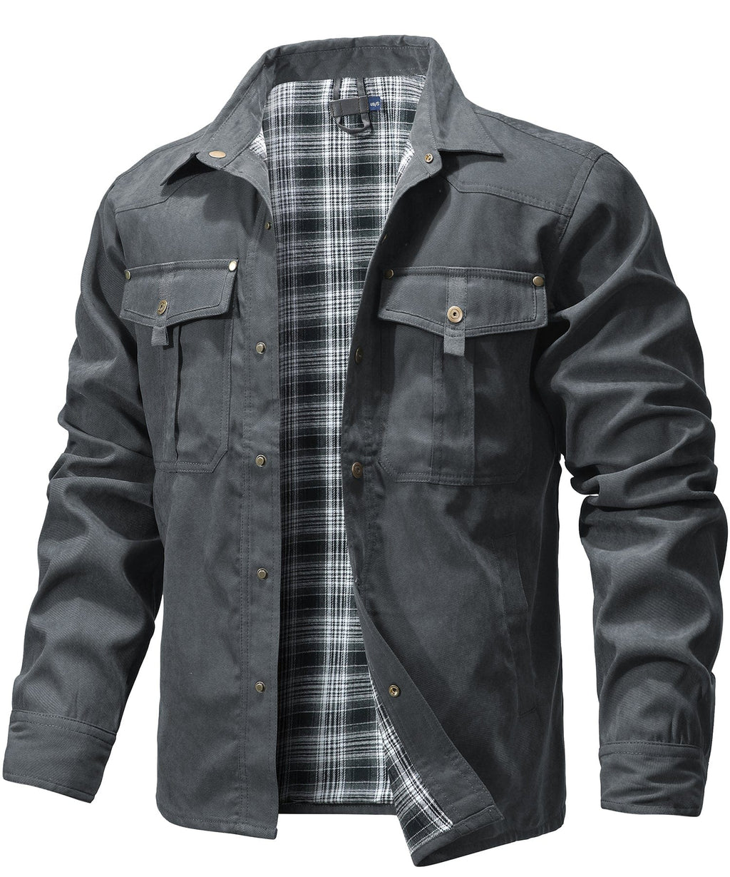 Rover Jacket – Men's Flannel-Lined Field Jacket – Water-Resistant Outdoor Cole Hampton