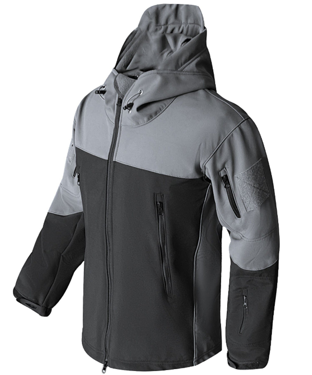 Elemental Tactical Jacket – Men's Wind-Resistant Softshell – Warm Outdoor Cole Hampton