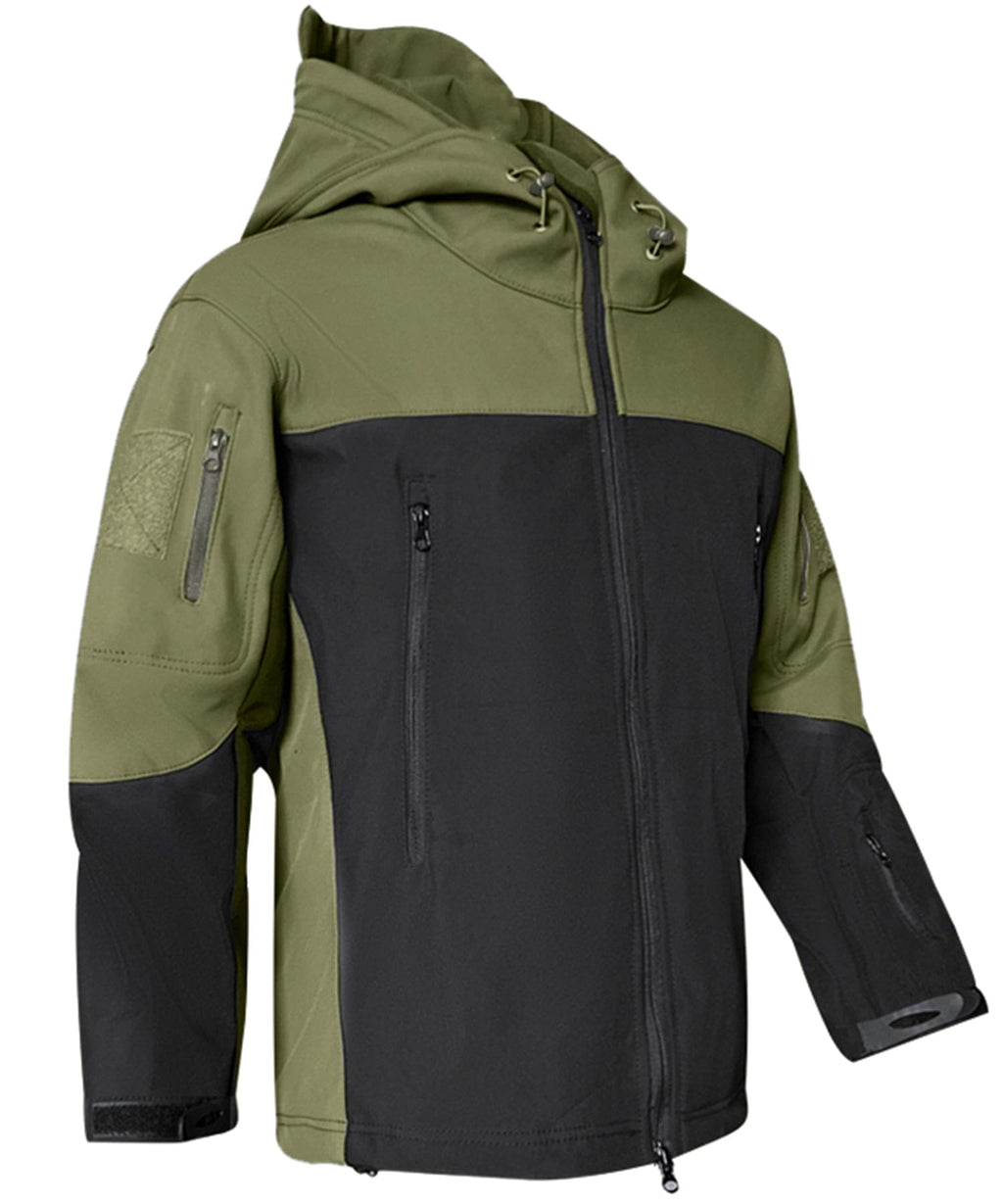 Elemental Tactical Jacket – Men's Wind-Resistant Softshell – Warm Outdoor Cole Hampton