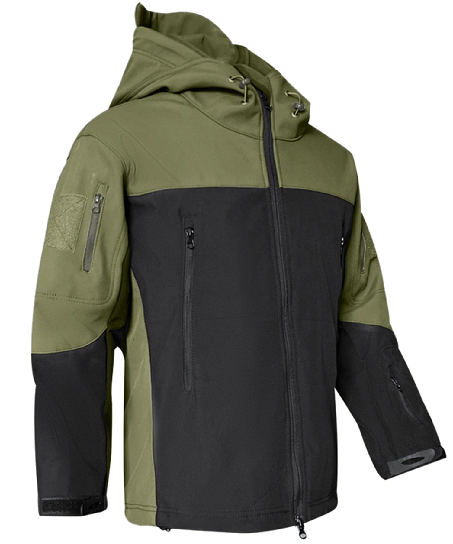 Elemental Tactical Jacket – Men's Wind-Resistant Softshell – Warm Outdoor Cole Hampton