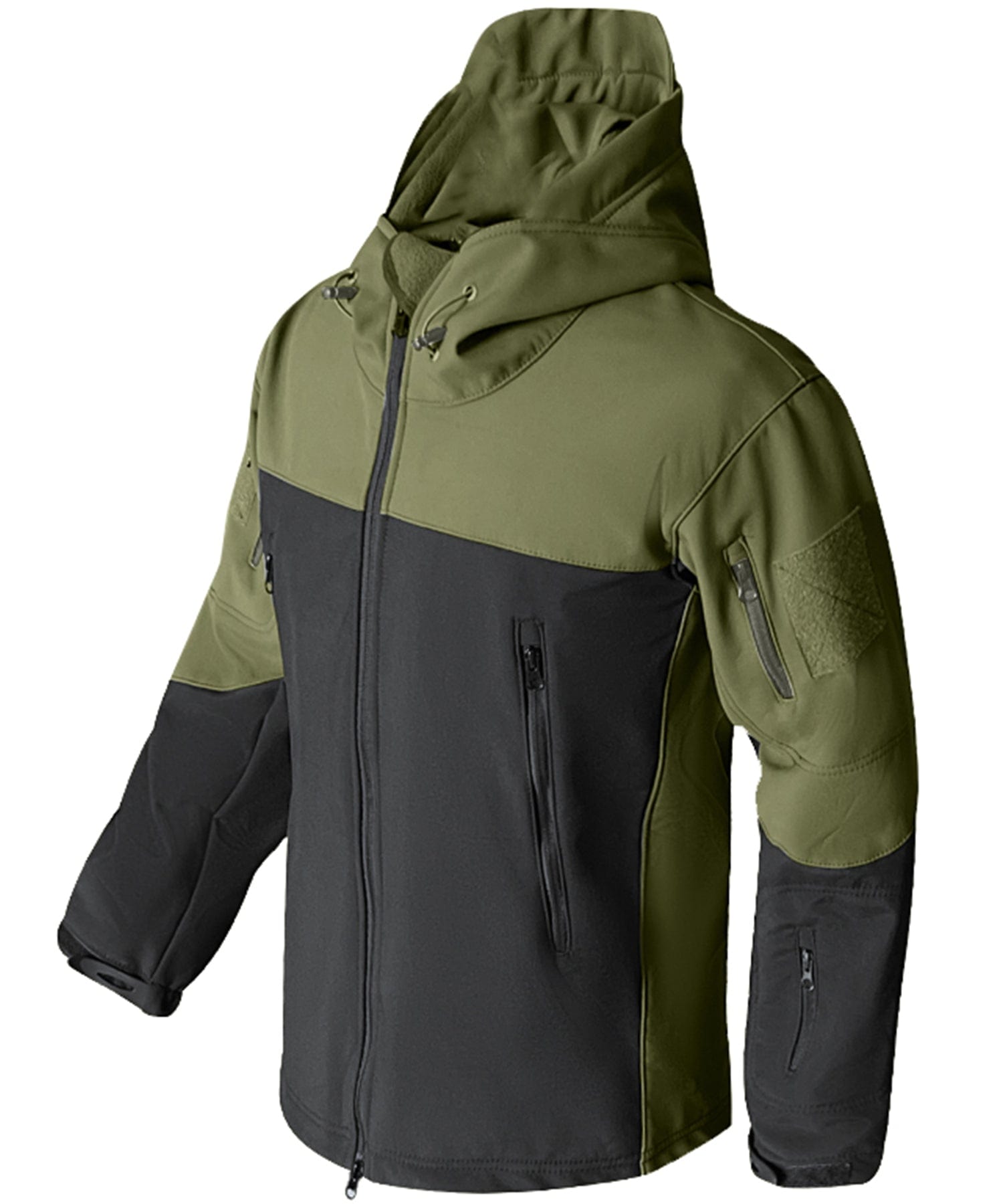Elemental Tactical Jacket – Men's Wind-Resistant Softshell – Warm Outdoor Cole Hampton