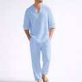 Felix Grant Relaxed Two Piece Linen Set Cole Hampton