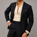Jeffrey - Men's Tailored Two-Piece Linen Suit Set Cole Hampton