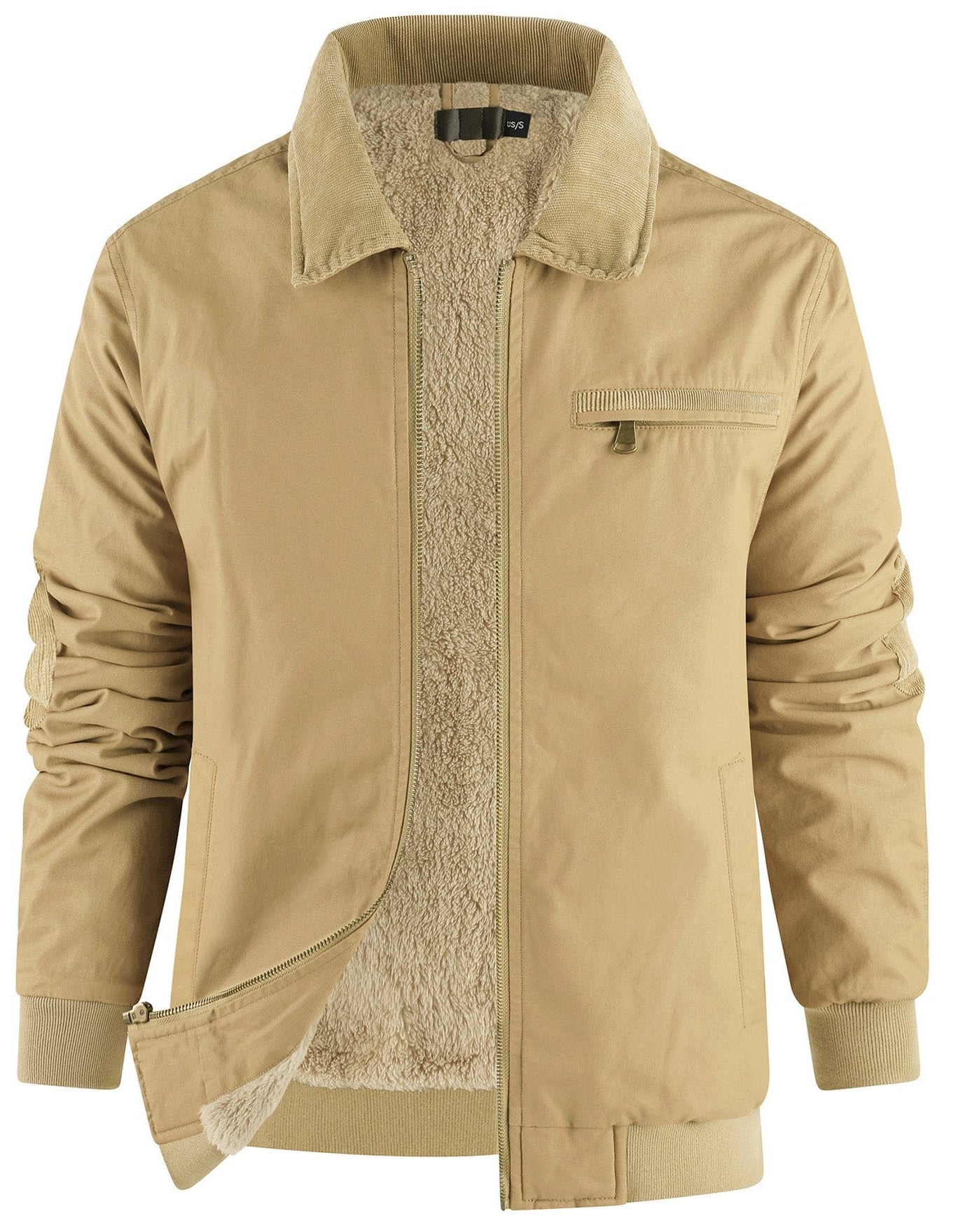 Valebrook Jacket – Men's Fleece-Lined Bomber Jacket – Warm Winter Cole Hampton