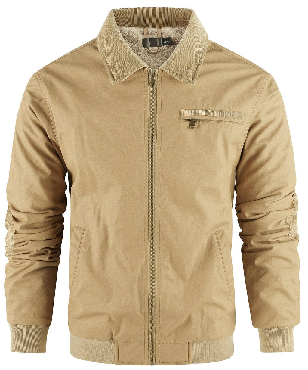 Valebrook Jacket – Men's Fleece-Lined Bomber Jacket – Warm Winter Cole Hampton