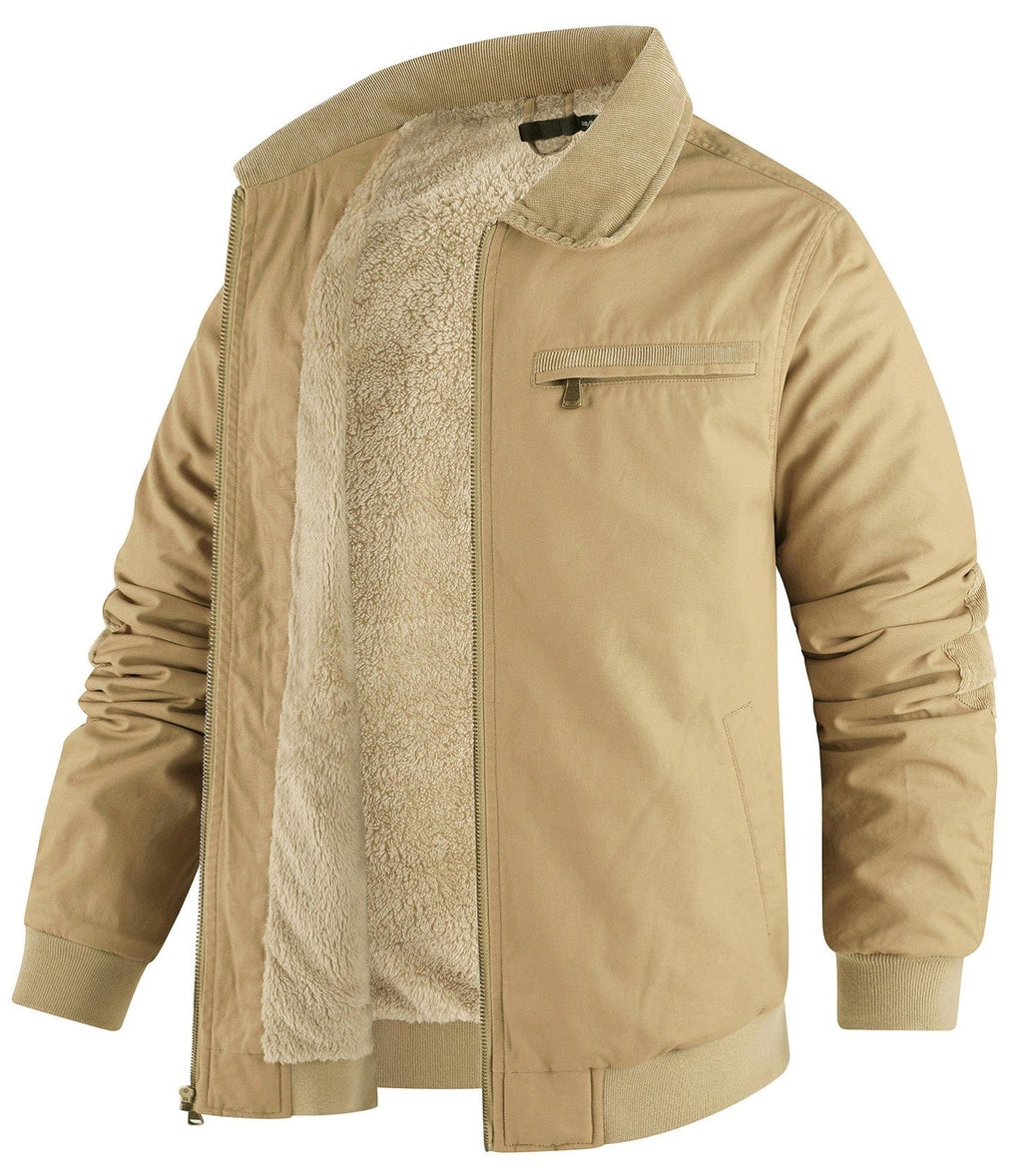 Valebrook Jacket – Men's Fleece-Lined Bomber Jacket – Warm Winter Cole Hampton
