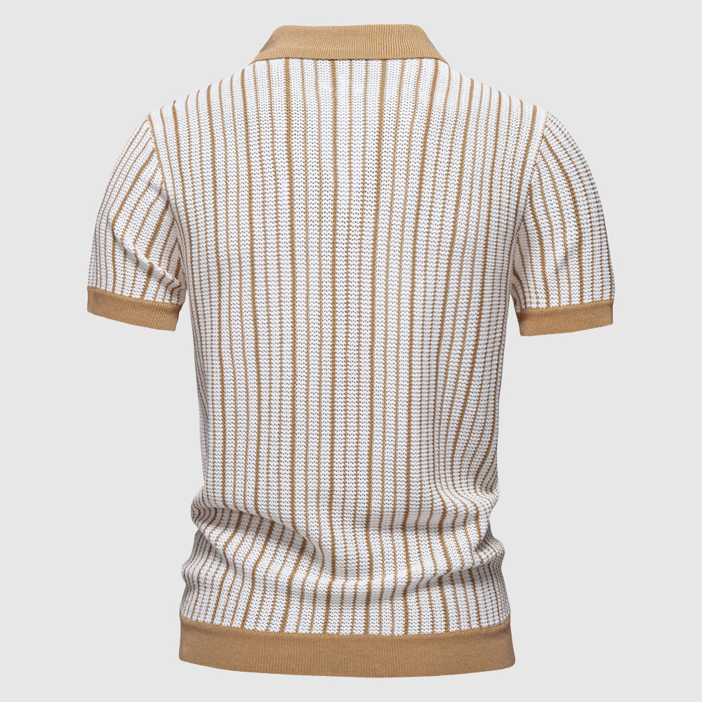 L'Arte Polo Shirt by Alessandro Veneti Ash & Harbor