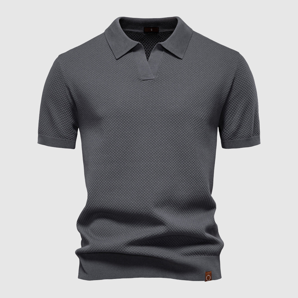 L'Eleganza di Milano Polo Shirt by Lorenzo Vitali Ash & Harbor