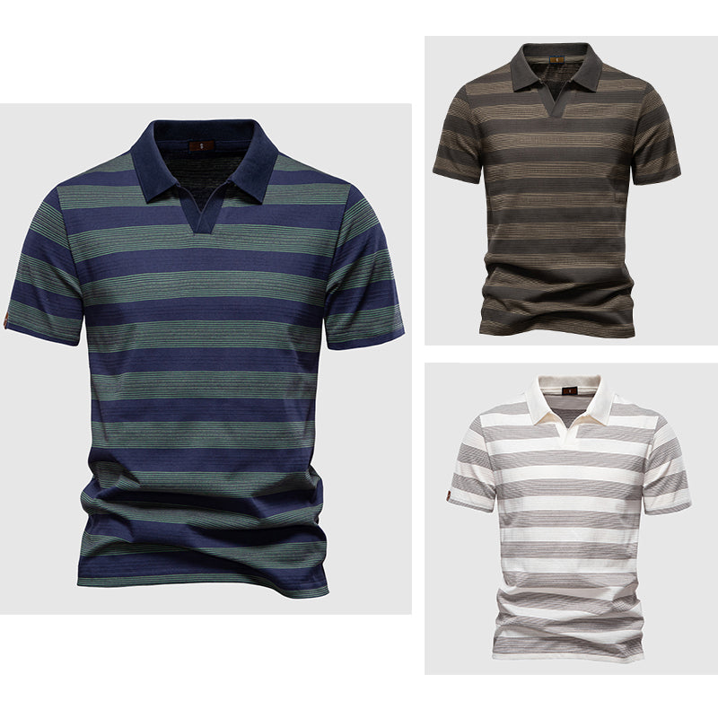 L'Essenza Polo Shirt by Lorenzo Vitali Ash & Harbor