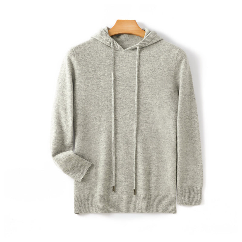 L'Incredibile Cashmere Hoodie by Roberto Russo Ash & Harbor