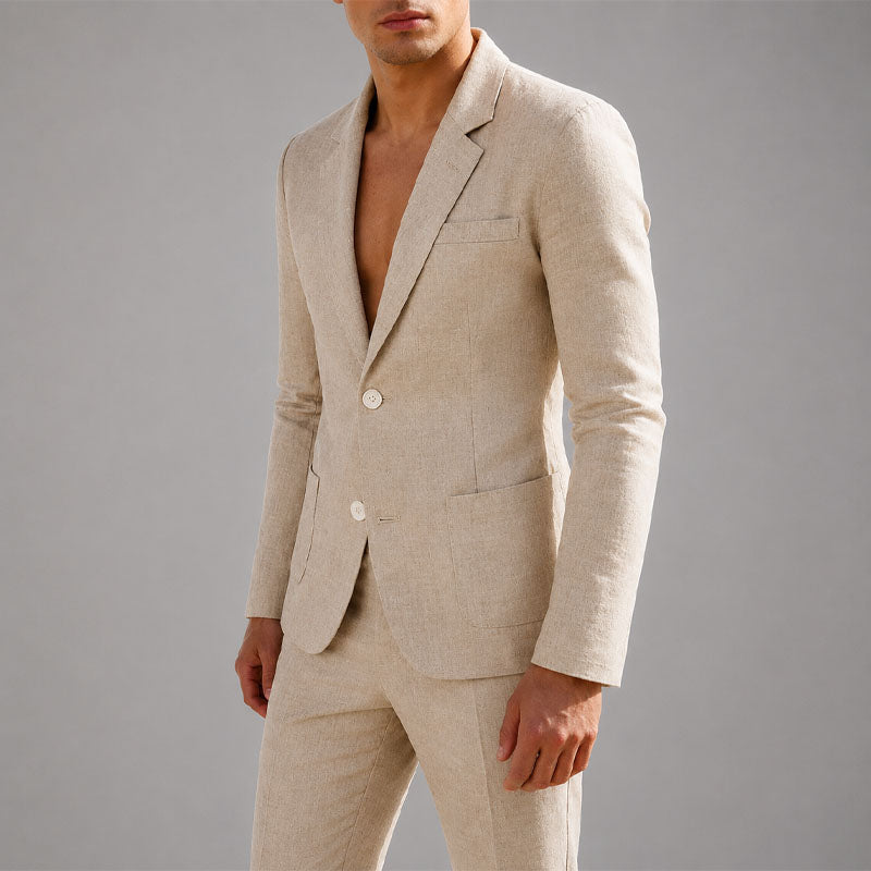 Leonard - Men's Tailored Slim-Fit Suit Set Cole Hampton