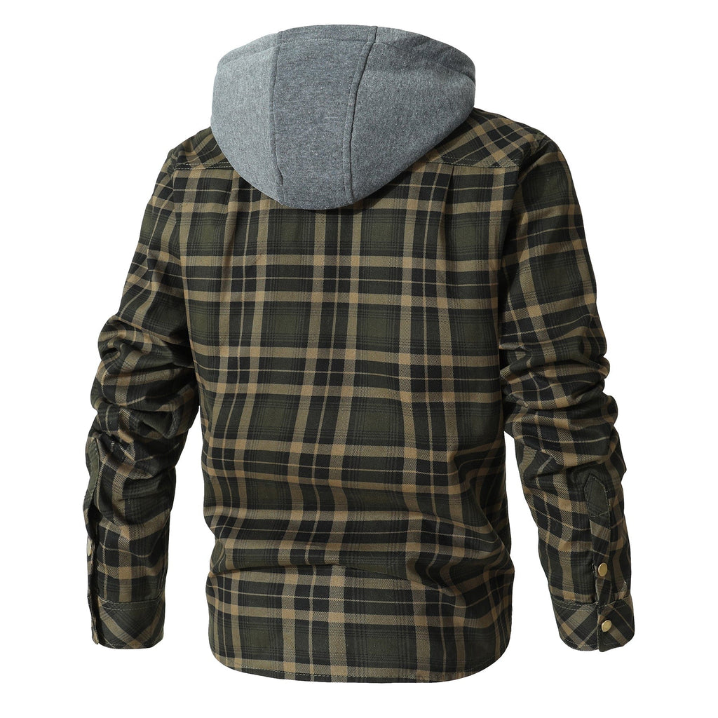Hooded Flannel Jacket (4 Designs) Cole Hampton
