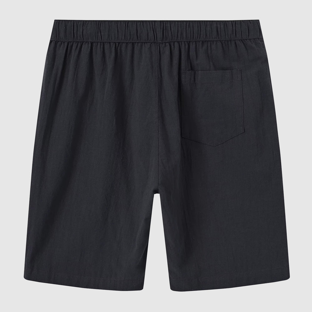 Lorenzo Vitali Cabana Linen Shorts Ash & Harbor