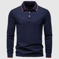 Lorenzo Vitali Comfortable Polo Shirt Ash & Harbor