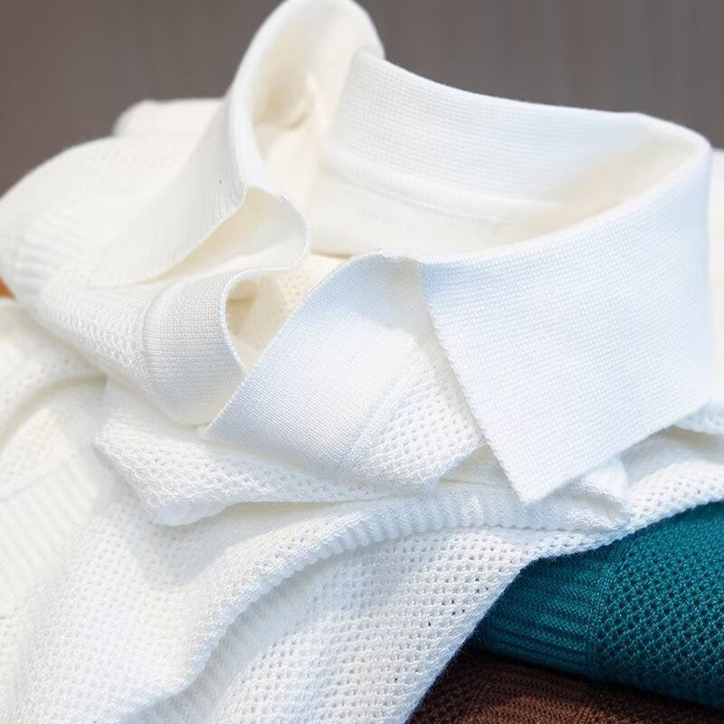 Lorenzo Vitali Edge Polo Shirt Ash & Harbor