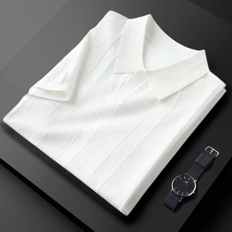 Lorenzo Vitali Edge Polo Shirt Ash & Harbor