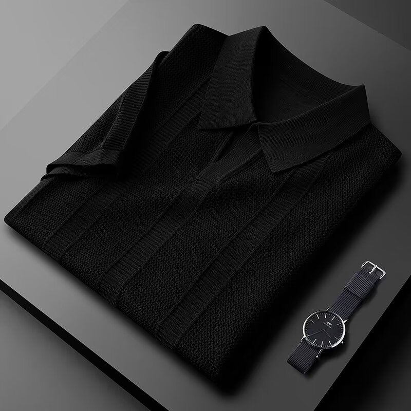 Lorenzo Vitali Edge Polo Shirt Ash & Harbor