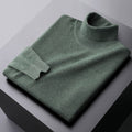 Lorenzo Vitali Elegant Turtleneck Sweater Ash & Harbor