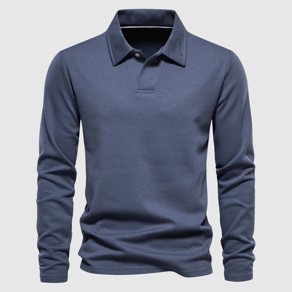 Lorenzo Vitali Elite Polo Shirt Ash & Harbor