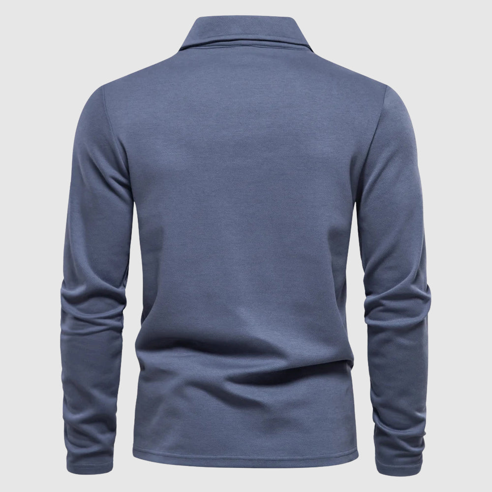 Lorenzo Vitali Elite Polo Shirt Ash & Harbor