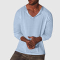 Lorenzo Vitali Essential V-Neck Shirt Ash & Harbor