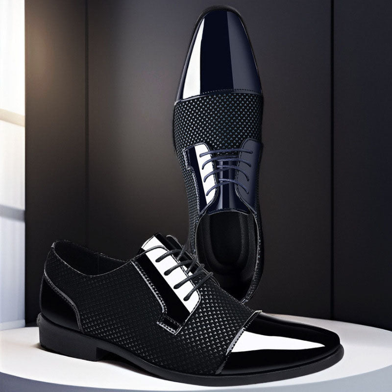 Lorenzo Vitali Lace-Up Dress Shoes Ash & Harbor