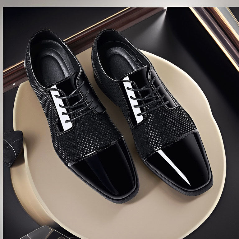 Lorenzo Vitali Lace-Up Dress Shoes Ash & Harbor