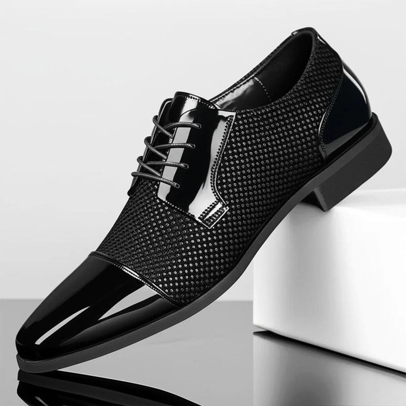Lorenzo Vitali Lace-Up Dress Shoes Ash & Harbor