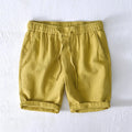 Lorenzo Vitali Ocean Breeze Linen Shorts Ash & Harbor