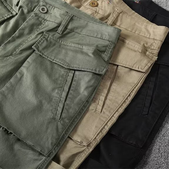 Lorenzo Vitali Taskmaster Cargo Shorts Ash & Harbor