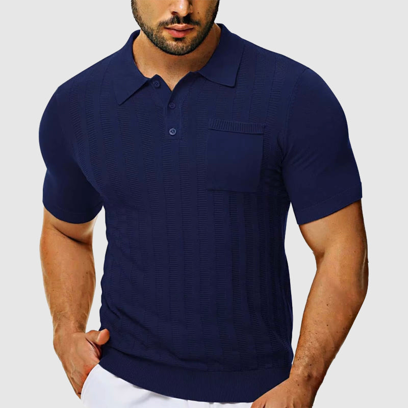 Lorenzo Vitali Tuscany Polo Shirt Ash & Harbor