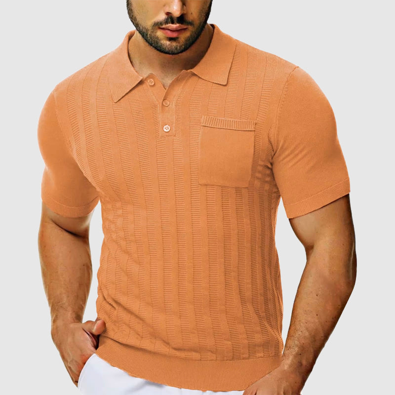 Lorenzo Vitali Tuscany Polo Shirt Ash & Harbor