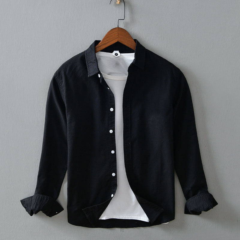 Lorenzo Vitali Uomo Casuale Shirt Ash & Harbor